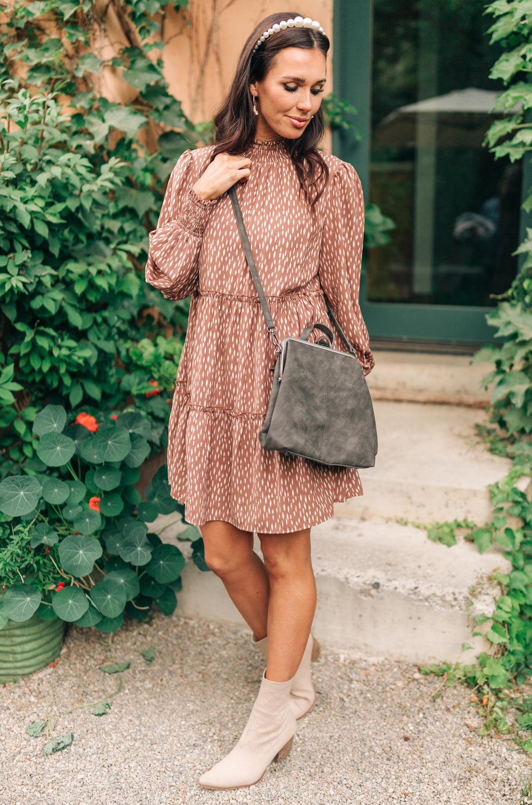 Bridget Backpack in Charcoal - 6/29