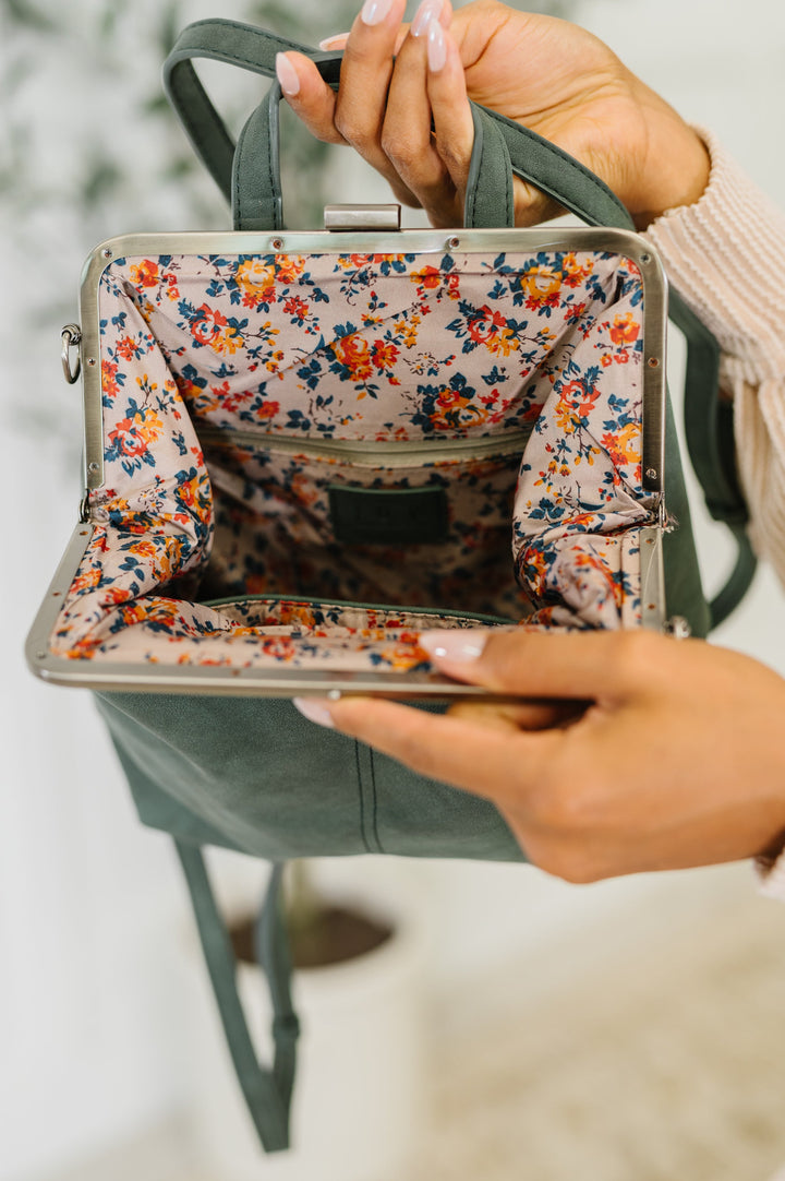Bridget Backpack in Peacock - 7/20