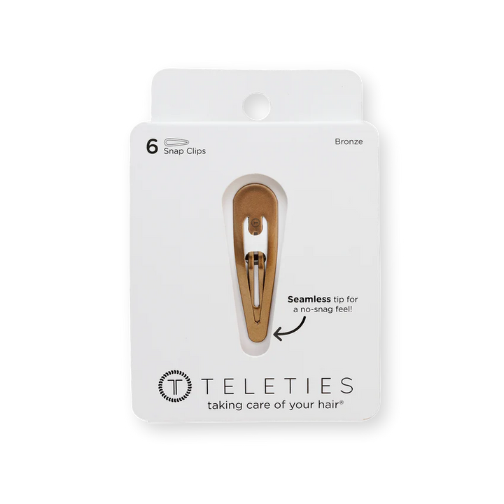 Teleties Snap Clip Set - Bronze