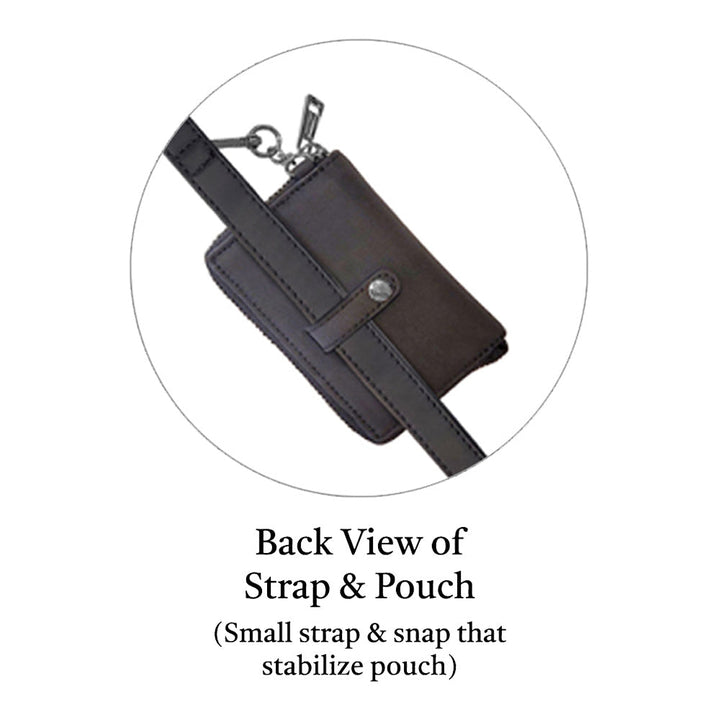 JULY PREORDER: Clip & Go - Brushed Vegan Leather Strap by Save The Girls (Ships in 2-3 Weeks)