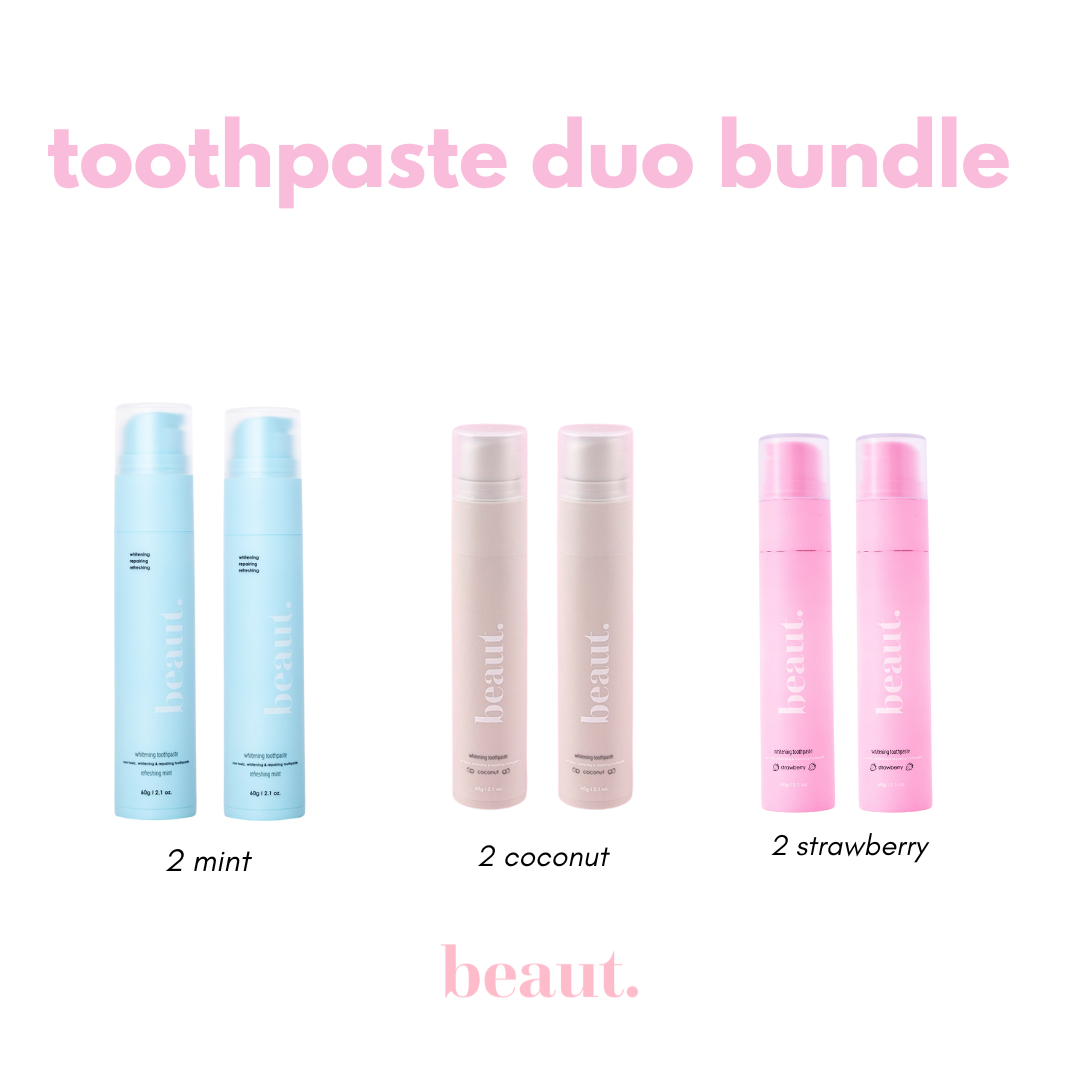 BEAUTMAS: toothpaste bundle (you pick) (Ships in 2-3 Weeks)