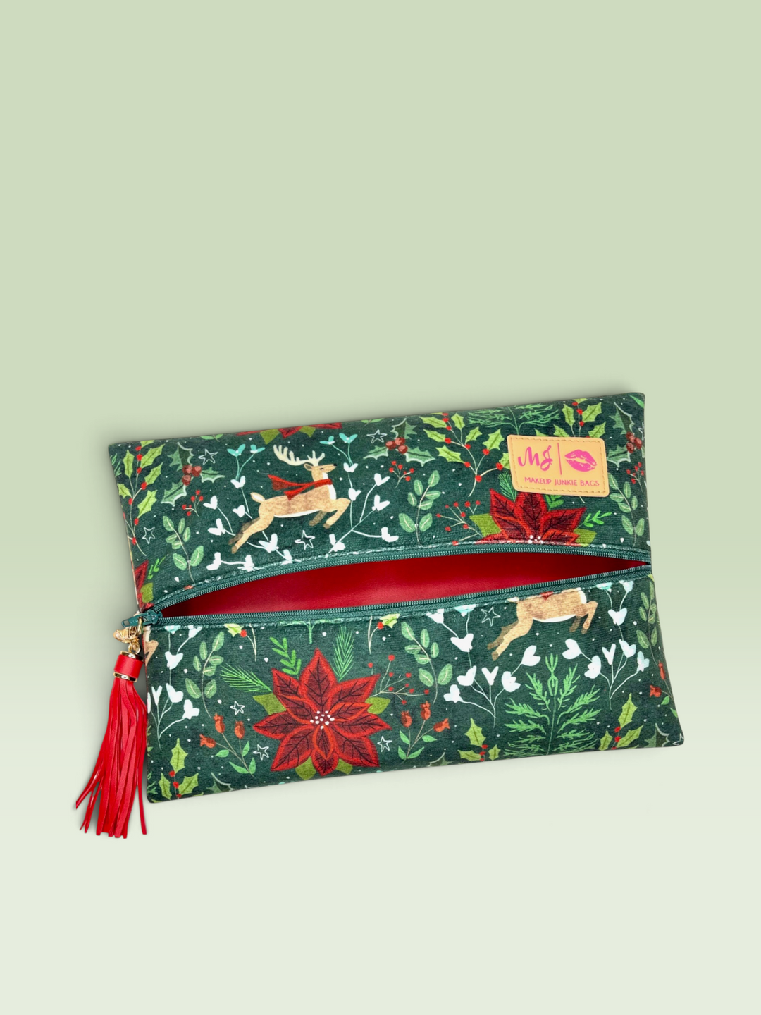 Under the Mistletoe Poinsettia by Makeup Junkie (Ships in 4-5 Weeks)