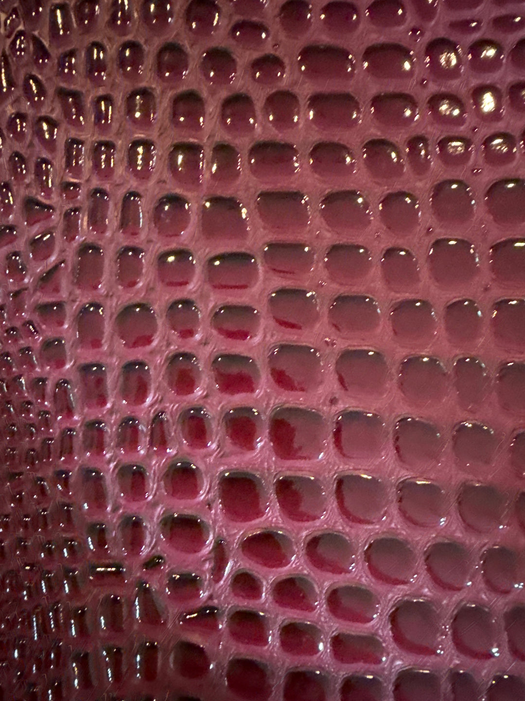 Wine Bubble Gator Micro Single Ladies ROUND 2 by Makeup Junkie Bags 10/5 (Ships in 4-5 Weeks)