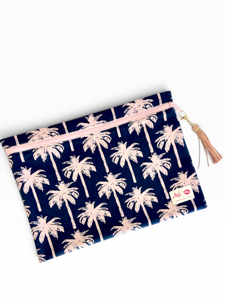 Navy Palm Obsessed by Makeup Junkie (Ready to Ship)