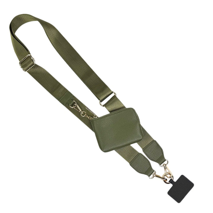 JUNE MARKET: Clip & Go Strap w/RFID Pouch Solid By Save The Girls (Ships in 2-3 Weeks)