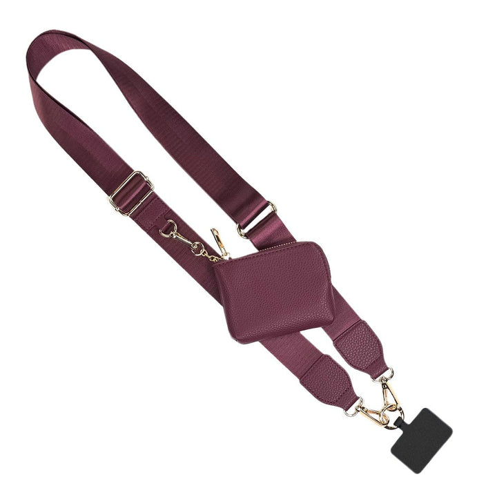 JUNE MARKET: Clip & Go Strap w/RFID Pouch Solid By Save The Girls (Ships in 2-3 Weeks)