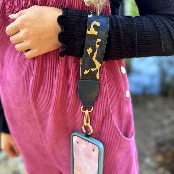 JULY PREORDER: Clip & Go - Pack of 2 (Navy Leopard/Navy Solid) by Save The Girls (Ships in 2-3 Weeks)