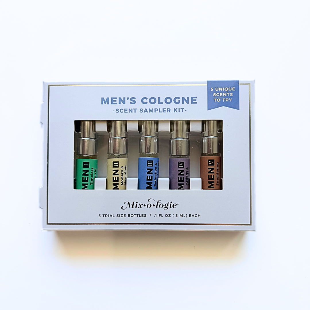 Men's Cologne Sampler Kit by Mixologie (SEPT ARRAY: Ships in 2-3 Weeks)