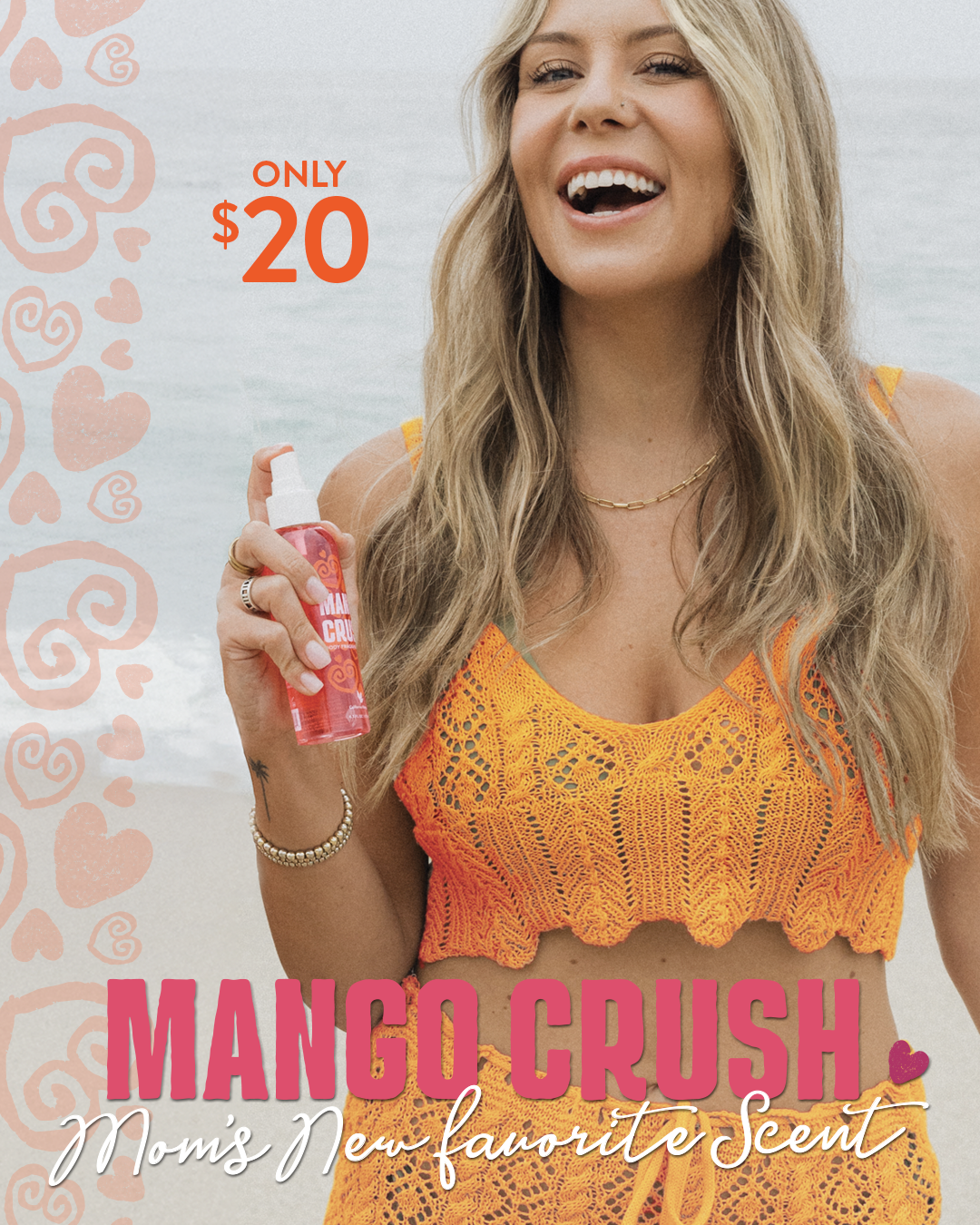 PREORDER: Mango Crush Body Fragrance Mist By California Mango (Ships in 2-3 Weeks)