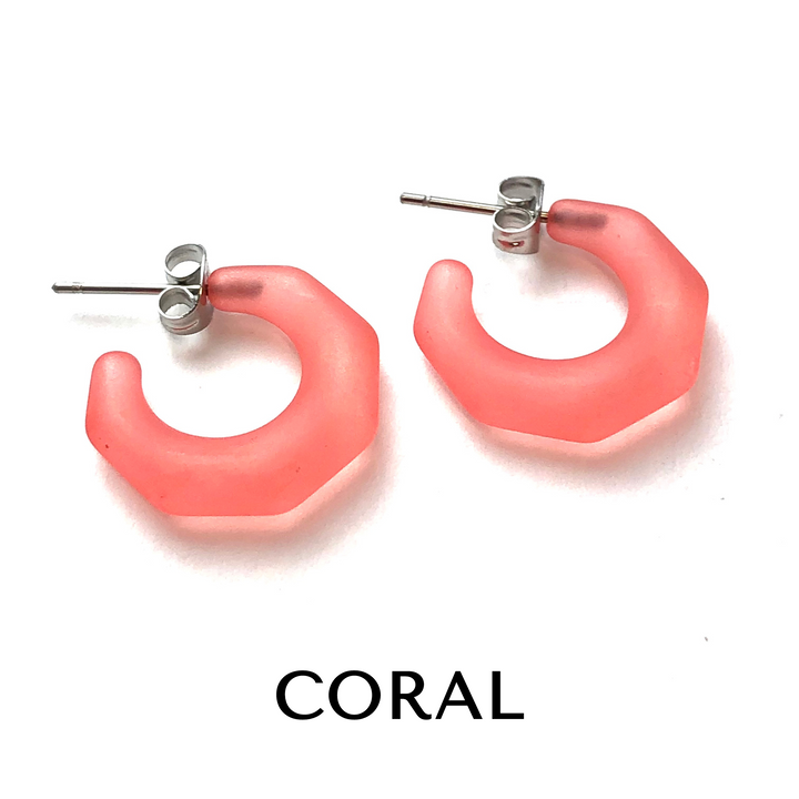 Kit Hoop Earrings by Leetie Lovendale (Ships in 2-3 Weeks)