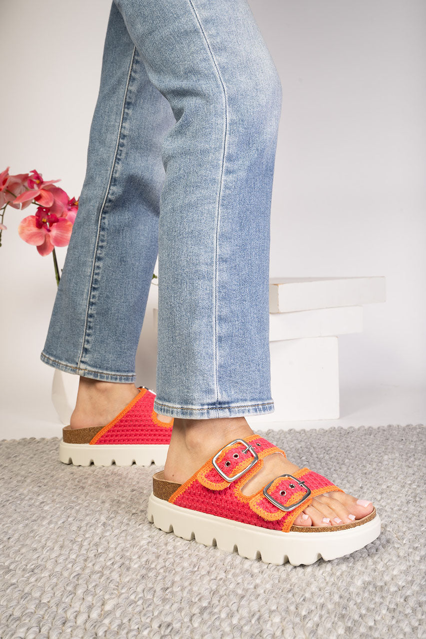Rumor Has It Slides - Pink Orange by Corkys