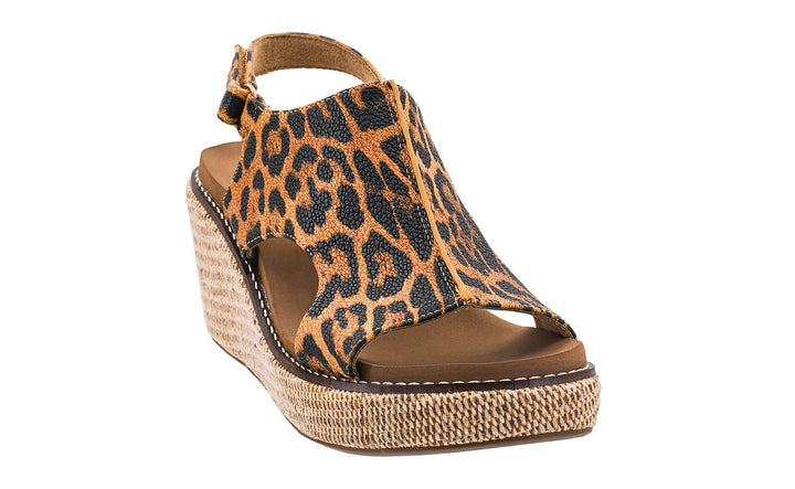 Carley Wedges - Leopard by Corkys