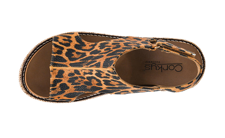 Carley Wedges - Leopard by Corkys
