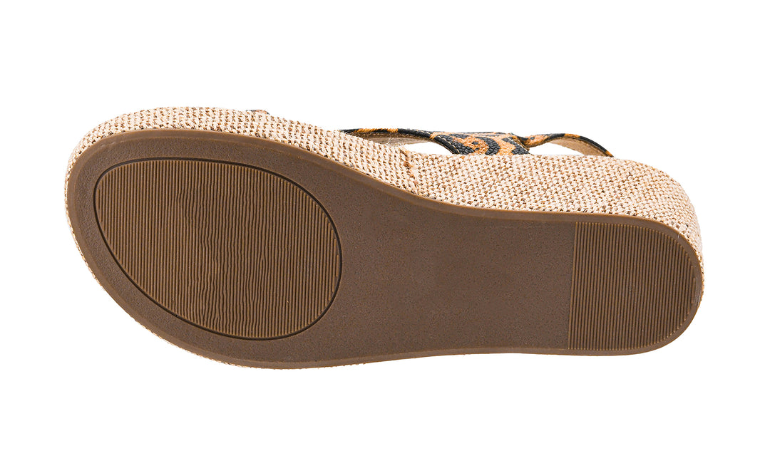Carley Wedges - Leopard by Corkys