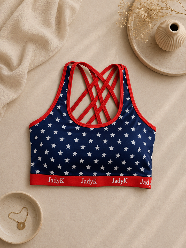 JUNE PREORDER: Arya Triple Criss-Cross Bralette | JadyK (Ships in 2-3 Weeks)