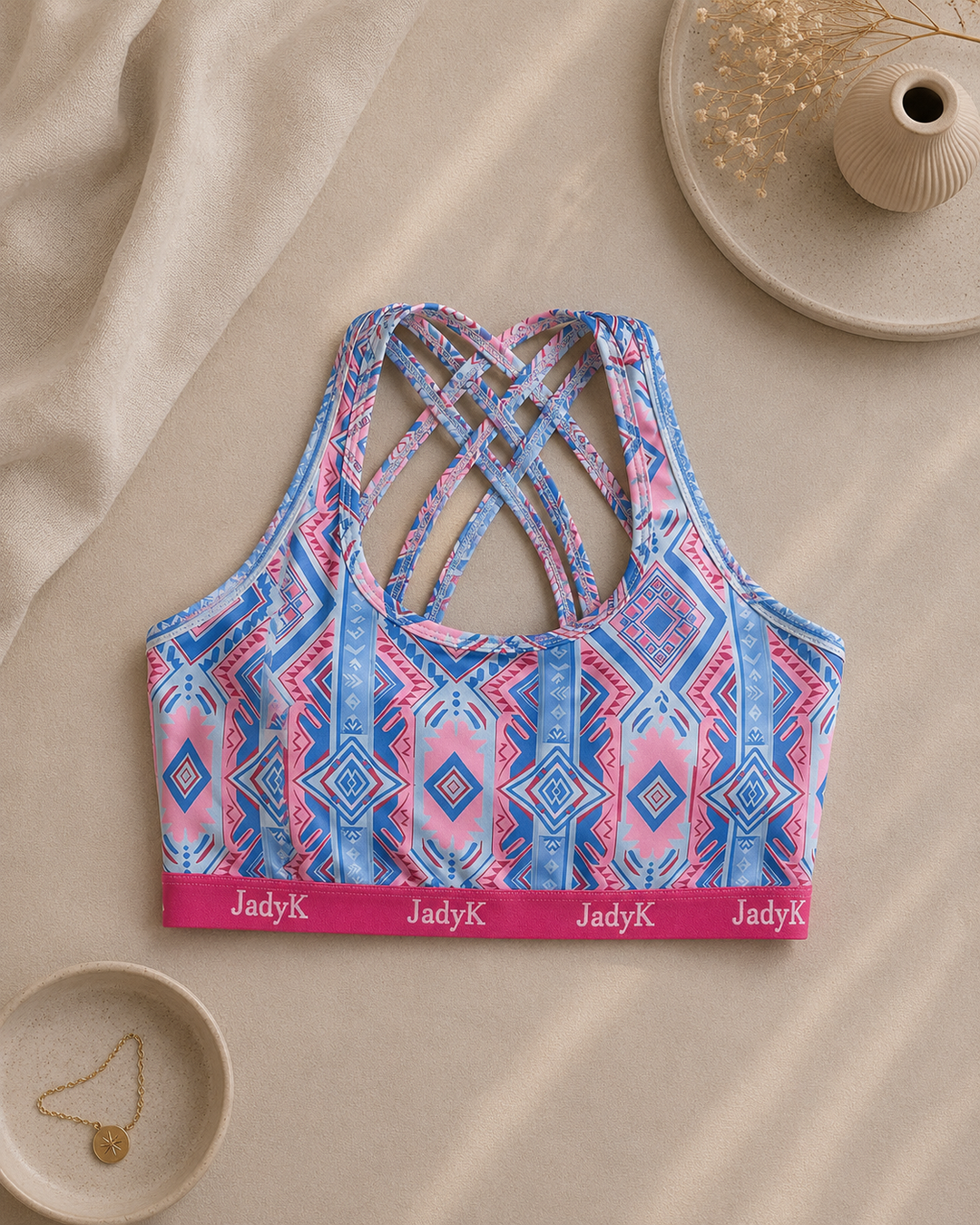 JUNE PREORDER: Arya Triple Criss-Cross Bralette | JadyK (Ships in 2-3 Weeks)