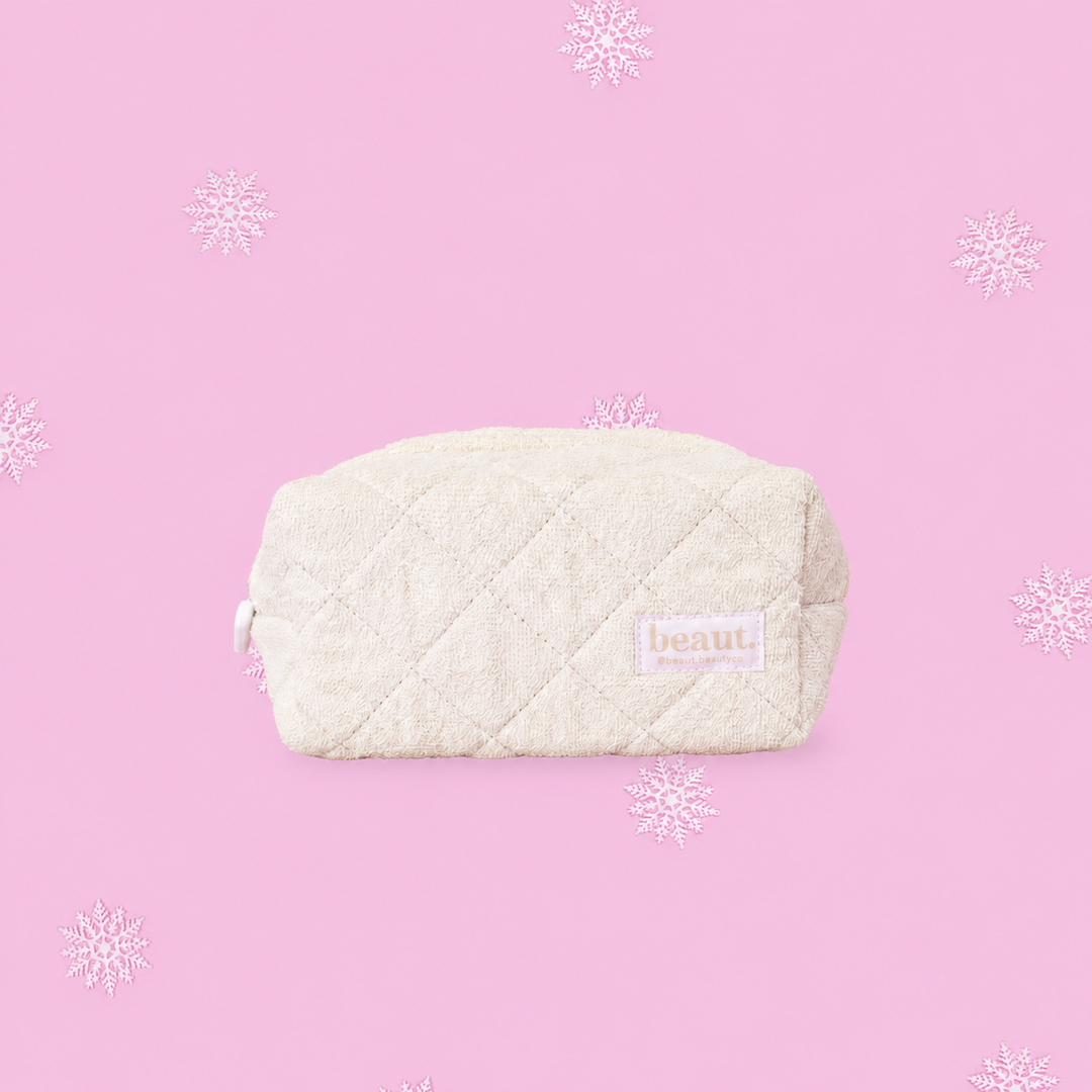 BEAUT BONANZA! beaut. terry bag - white (Ships in 2-3 Weeks)