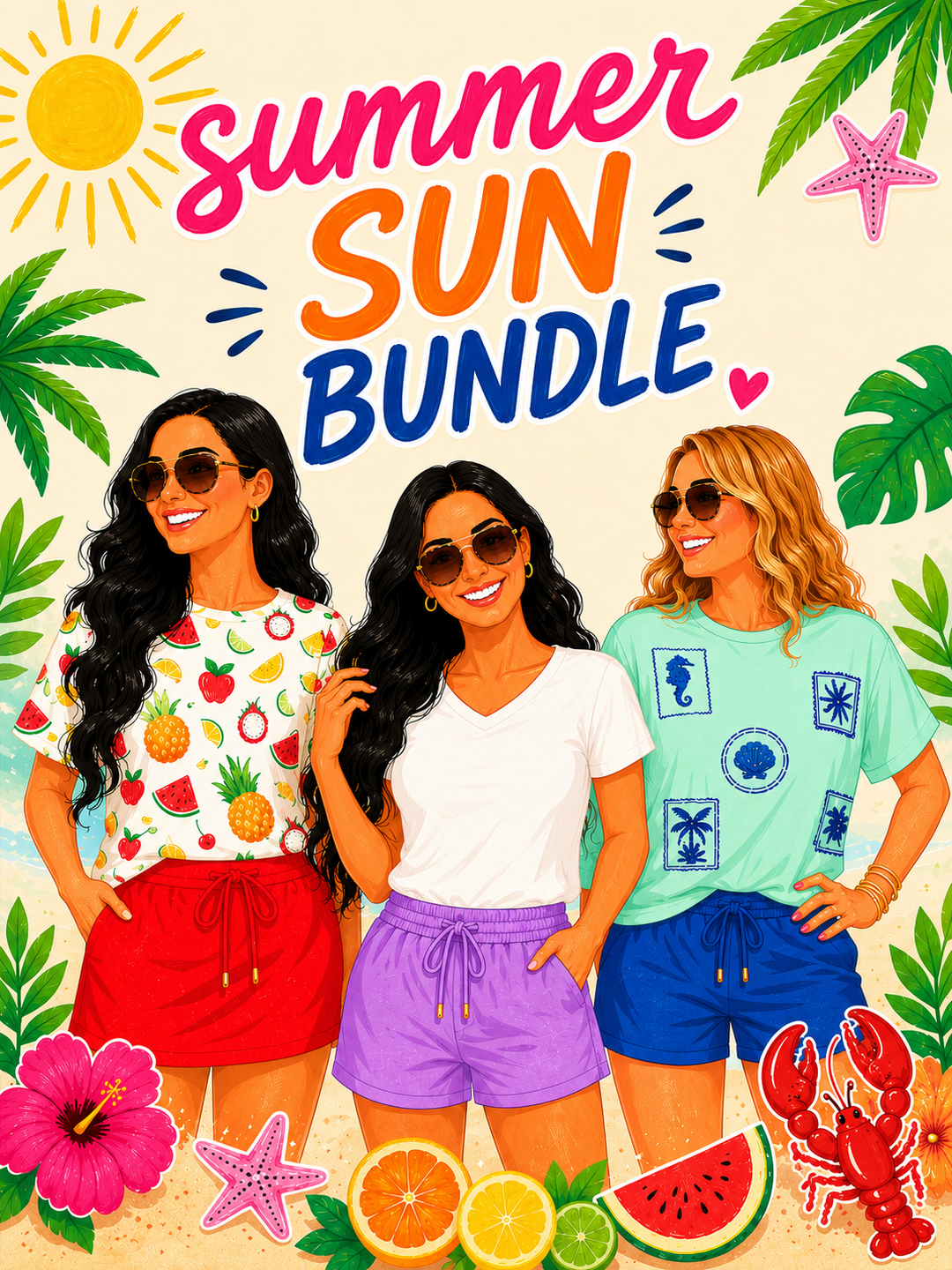 Summer Sun Bundle from Jess Lea (Ships in 2 Weeks)