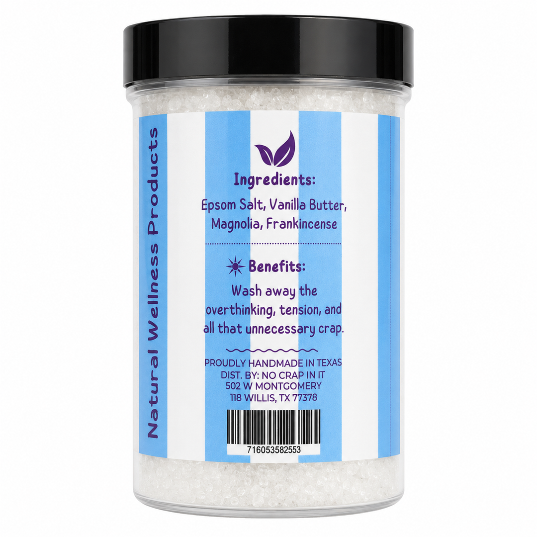 Crap for That - Bath Soaks by No Crap In It (SEPT ARRAY: Ships in 2-3 Weeks)