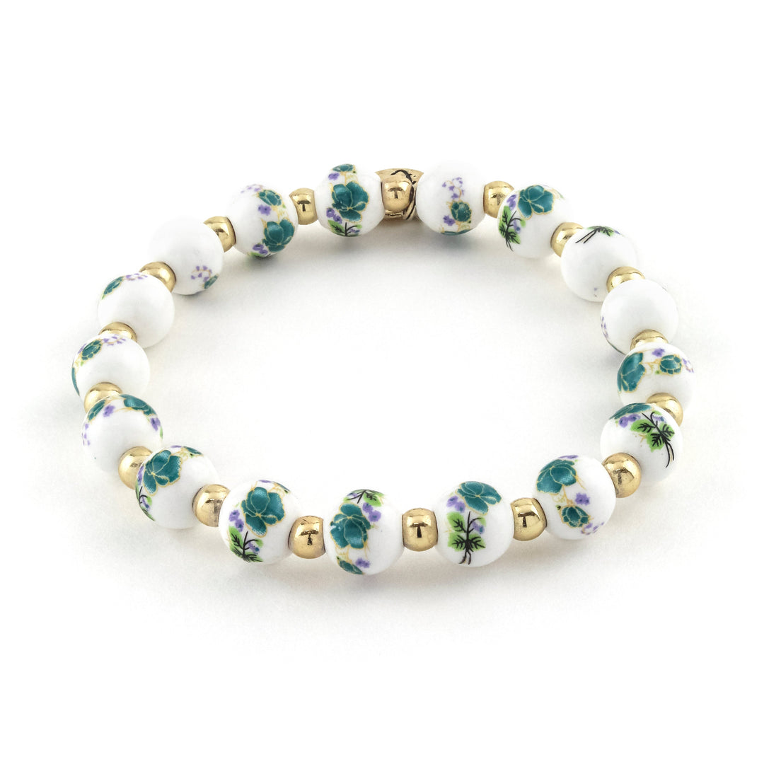 JULY PREORDER: Cherry Blossom Bracelet by Erimish (Ships in 2-3 Weeks)