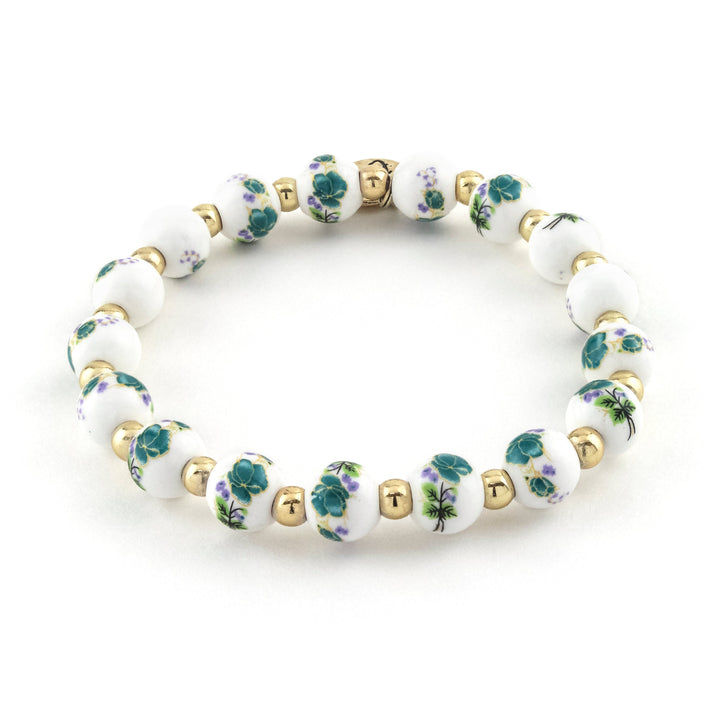 JULY PREORDER: Cherry Blossom Bracelet by Erimish (Ships in 2-3 Weeks)