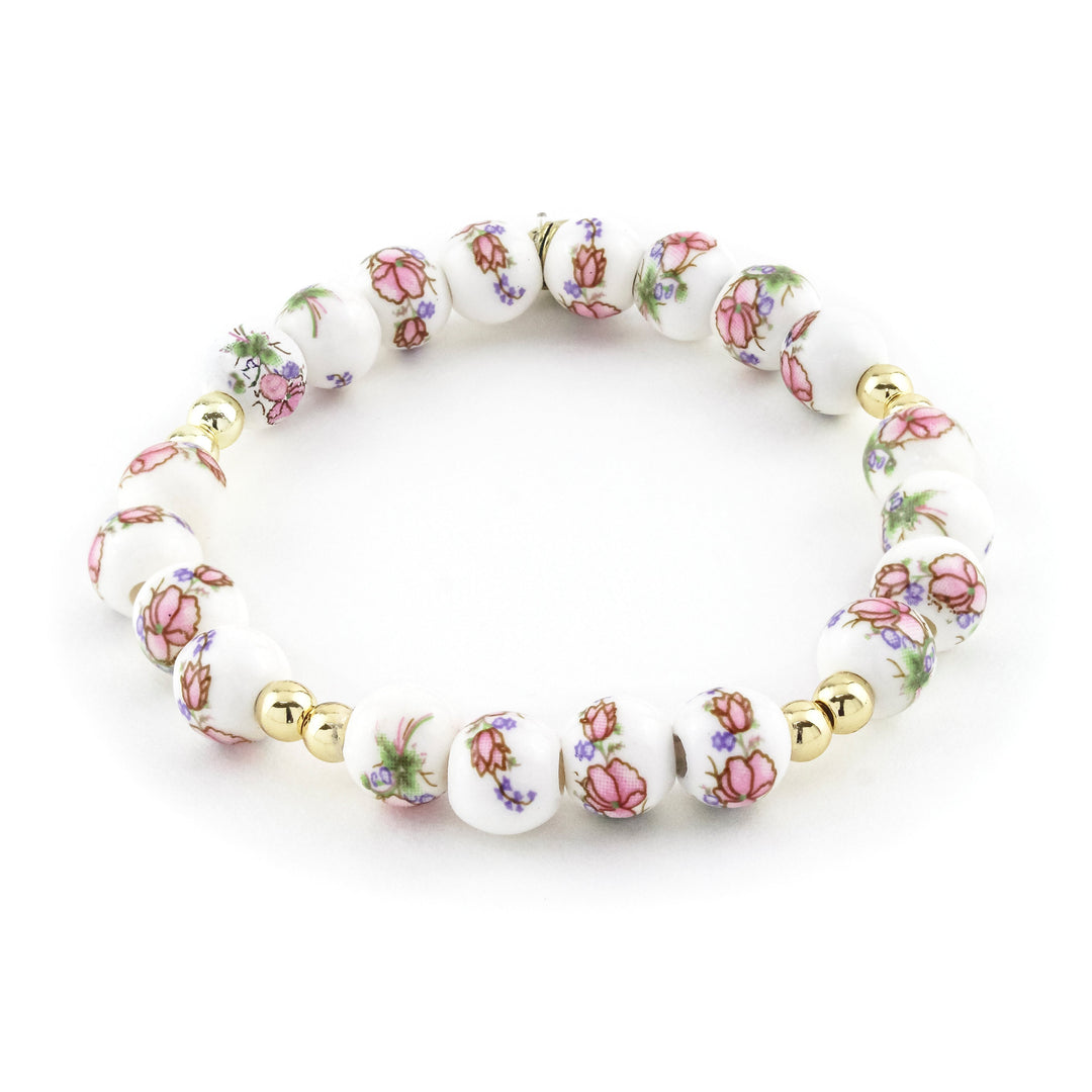 JULY PREORDER: Cherry Blossom Bracelet by Erimish (Ships in 2-3 Weeks)