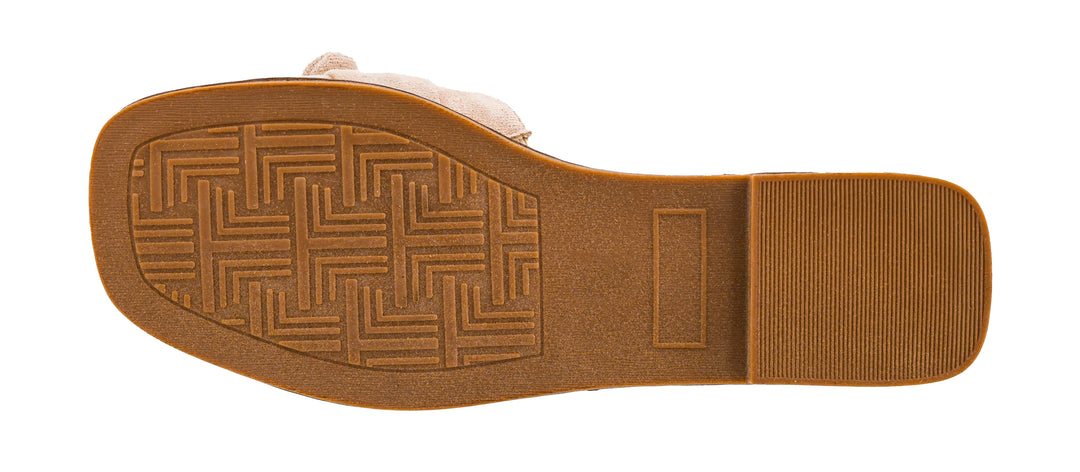 Clam Bake Sandals - Sand Faux Suede by Corkys