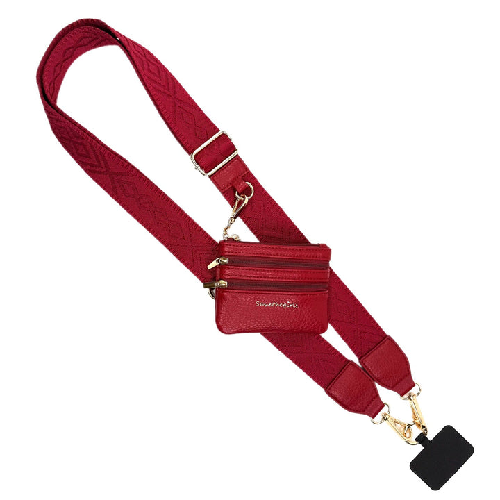 JUNE MARKET: Clip & Go Strap w/Zippered Pouch Classic By Save The Girls (Ships in 2-3 Weeks)