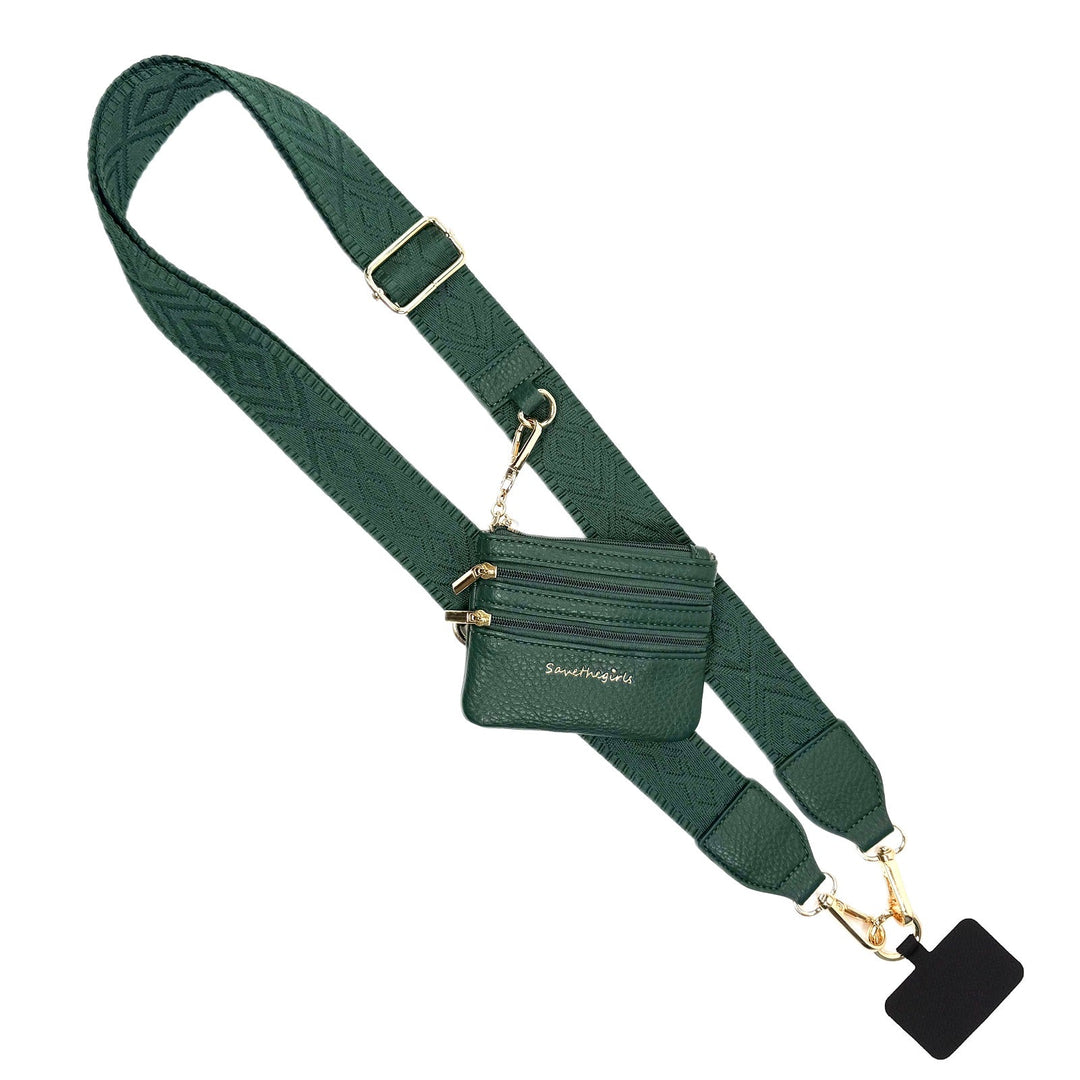 JUNE MARKET: Clip & Go Strap w/Zippered Pouch Classic By Save The Girls (Ships in 2-3 Weeks)