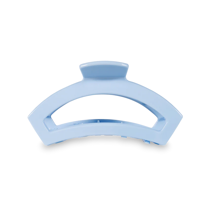 Medium Teleties Open Claw Clip - Clear Skies
