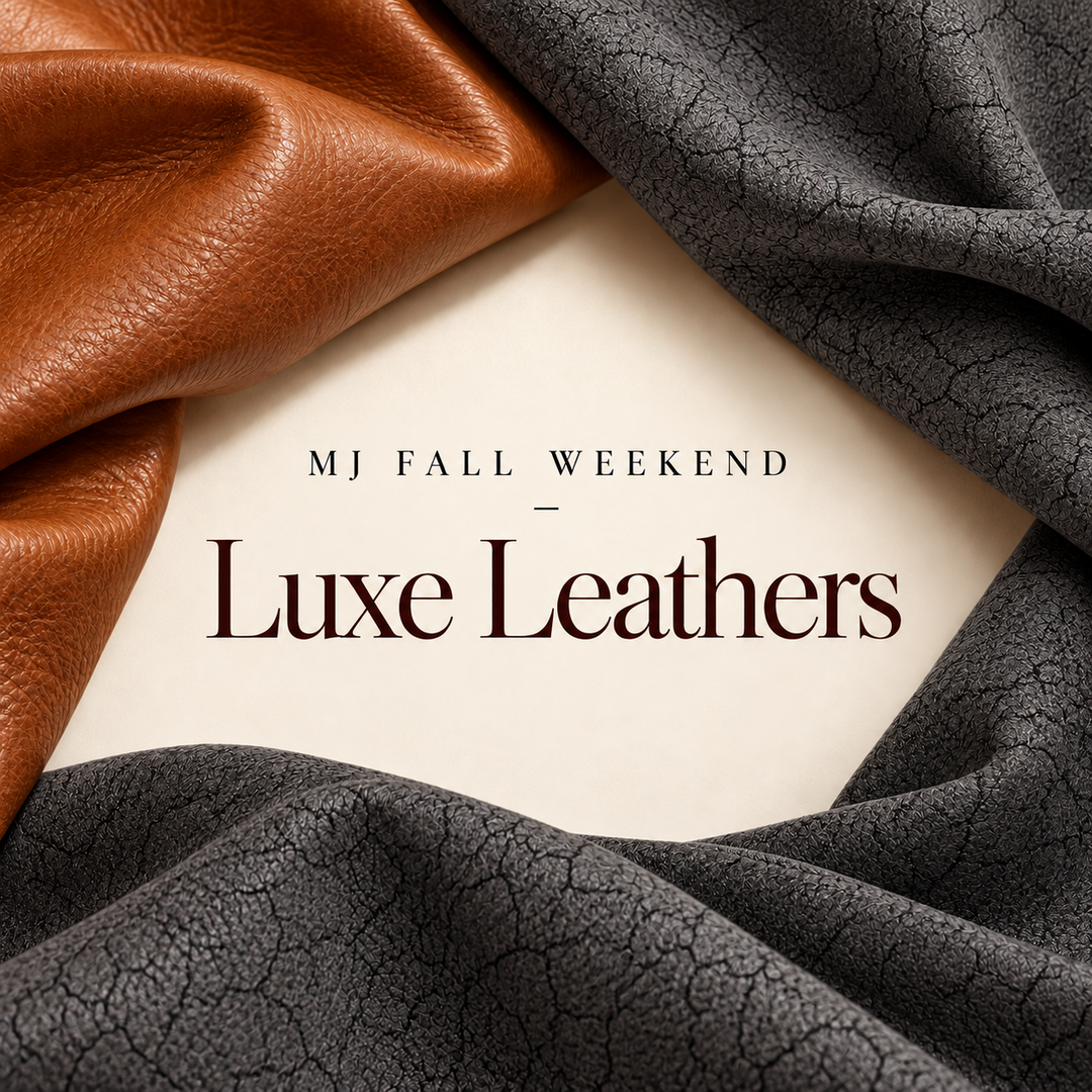 Fall MJ Weekend: Luxe Leathers by Makeup Junkie (Ships in 2-3 Weeks)