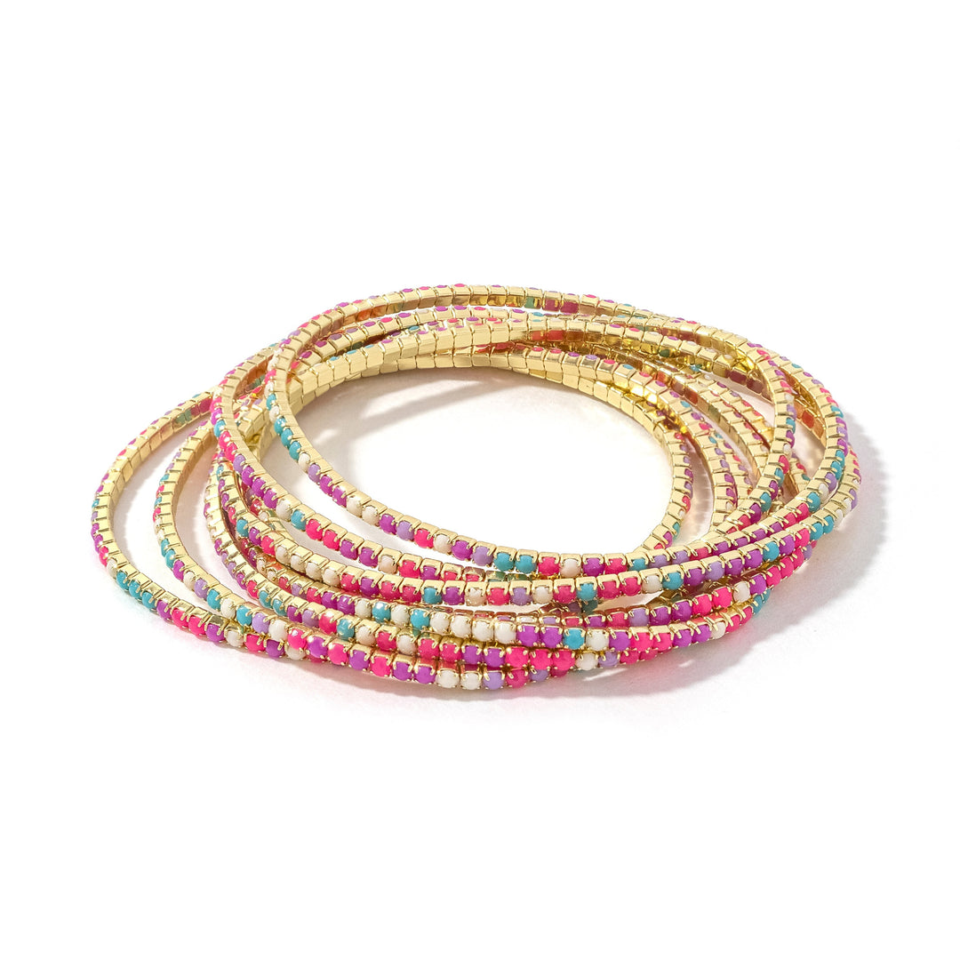 MAY PREORDER: Confetti Stack Bracelets by Erimish (Ships in 2-3 Weeks)
