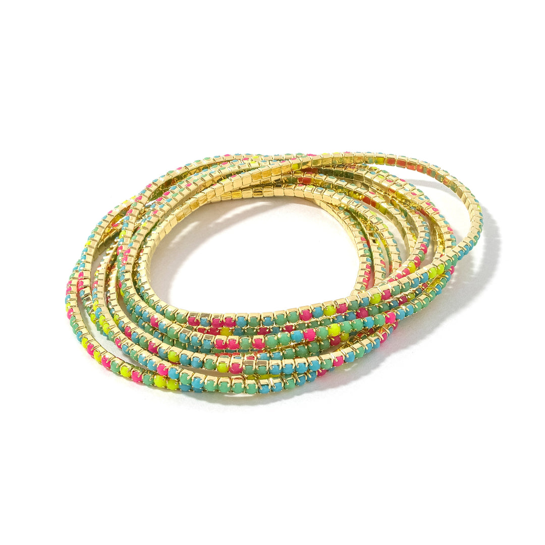 MAY PREORDER: Confetti Stack Bracelets by Erimish (Ships in 2-3 Weeks)