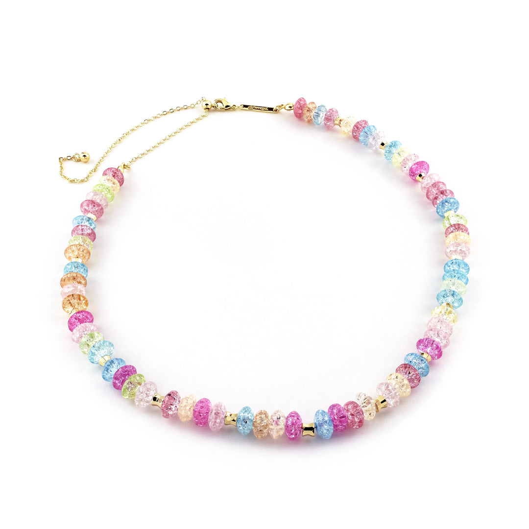 Crackle Necklace Medium 8mm by Erimish (Ships in 2-3 Weeks)