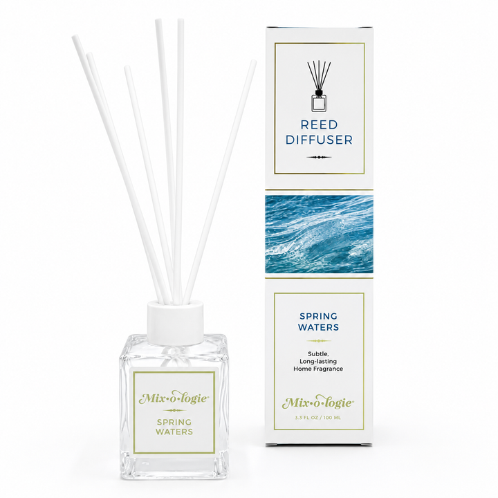 Reed Diffusers by Mixologie (SEPT ARRAY: Ships in 2-3 Weeks)