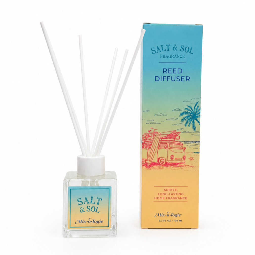 Reed Diffusers by Mixologie (SEPT ARRAY: Ships in 2-3 Weeks)