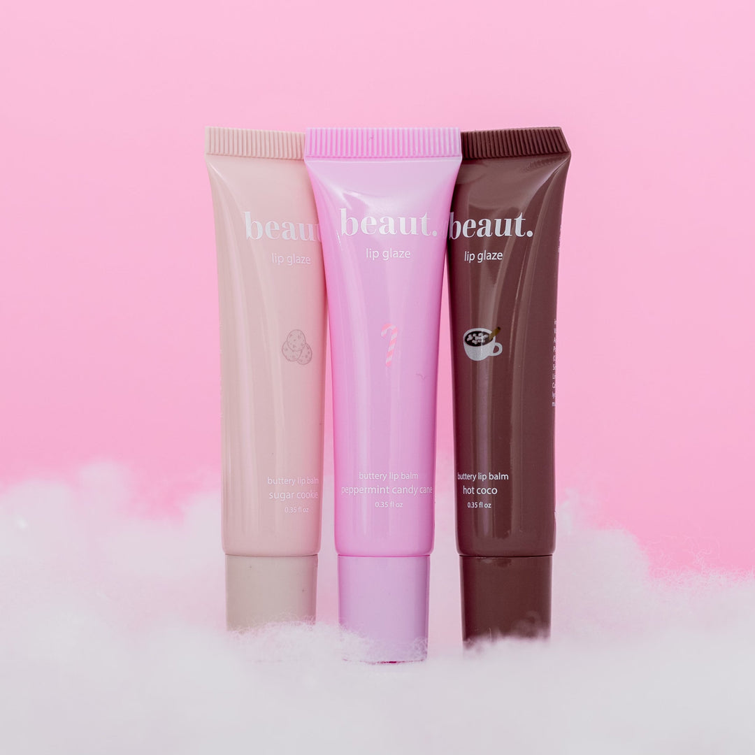 holiday lip glaze trio by beaut. (Ships in 2-3 Weeks)