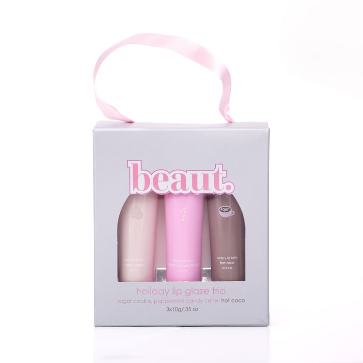 holiday lip glaze trio by beaut. (Ships in 2-3 Weeks)