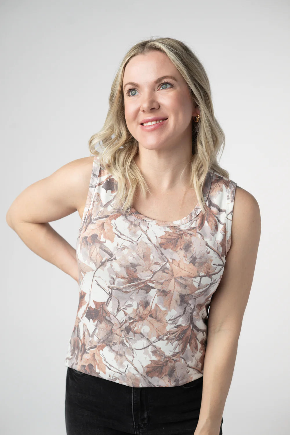 Ava Tank - Woodsy Camo