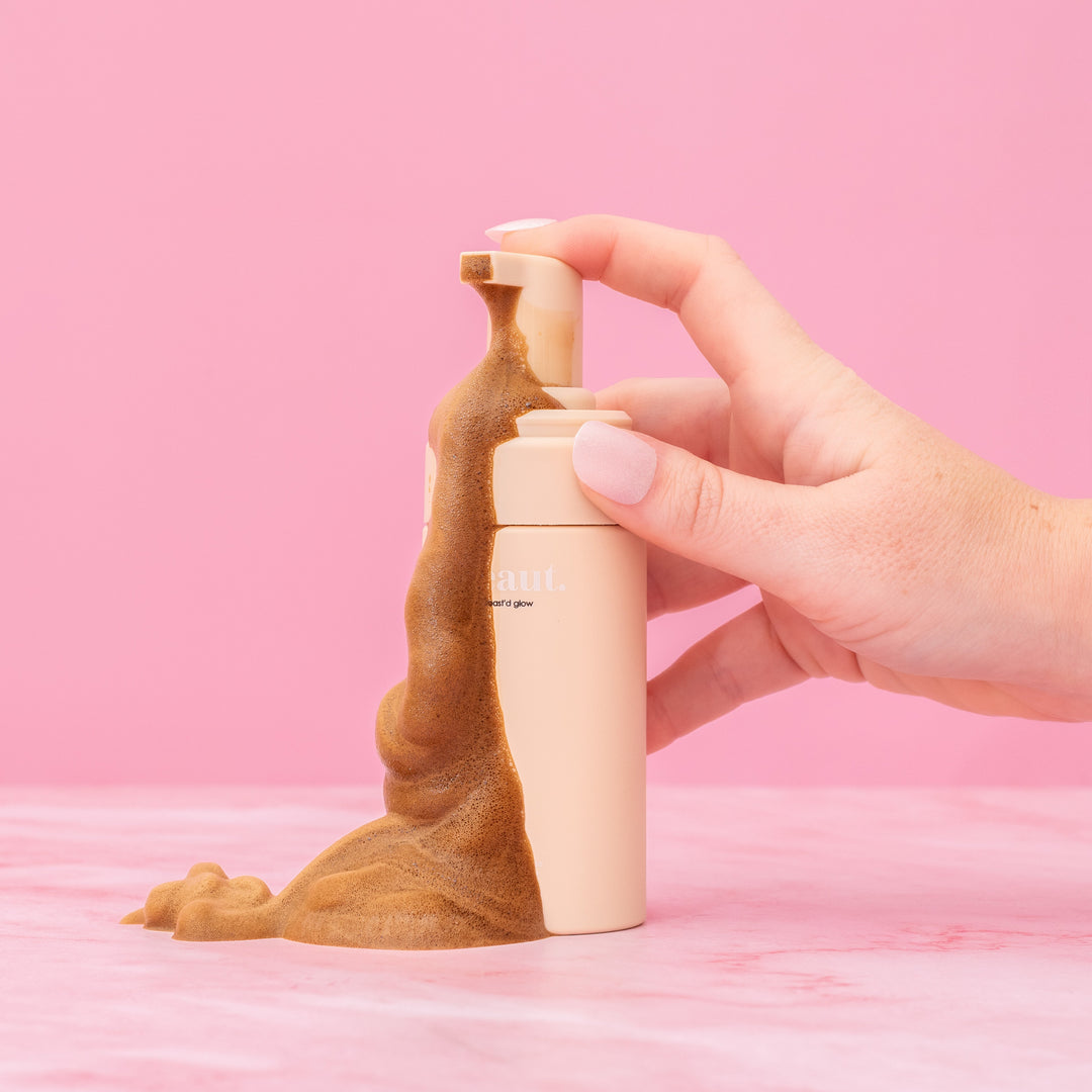 toast'd glow + mitt  by beaut. (Ships in 2-3 Weeks)