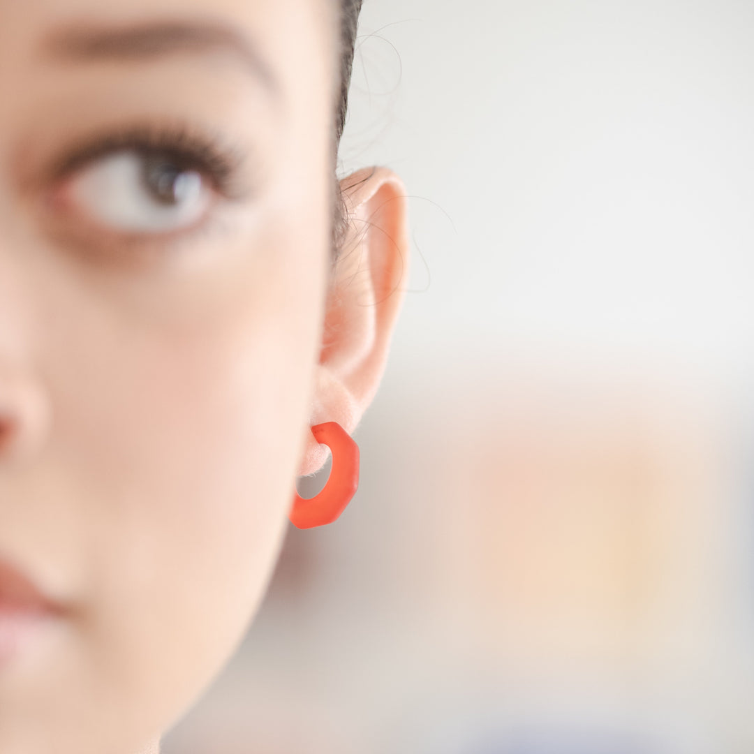 Kit Hoop Earrings by Leetie Lovendale (Ships in 2-3 Weeks)