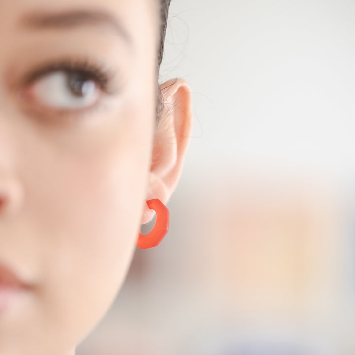 Kit Hoop Earrings by Leetie Lovendale (Ships in 2-3 Weeks)