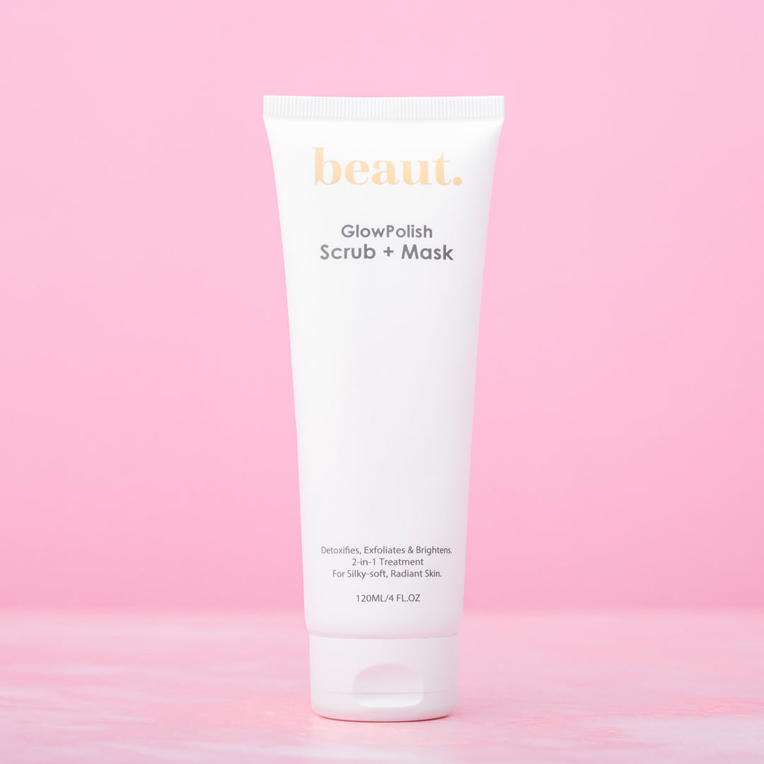 GlowPolish Scrub + Mask by beaut. (Ships in 2-3 Weeks)