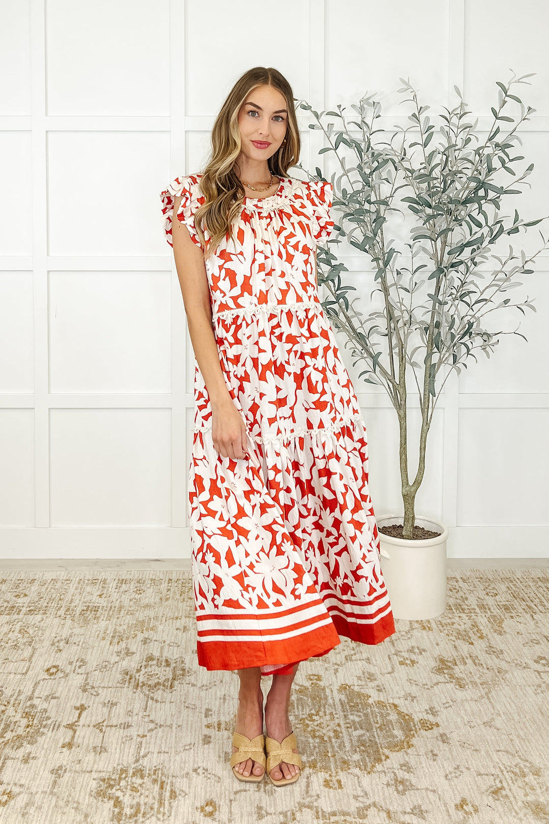 Dainty Daydream Tiered Dress - 6/22