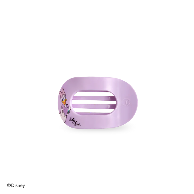 Tiny Teleties Flat Oval Clip - Daisy Duck