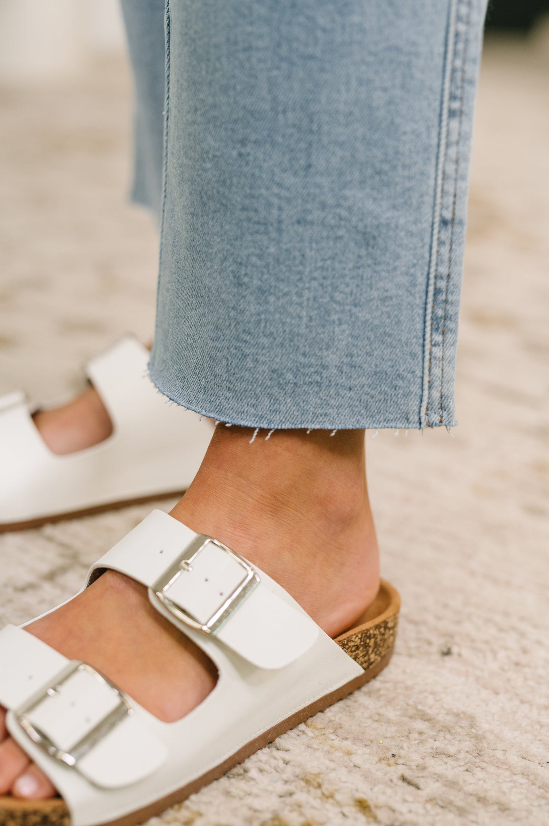 Dawn Mid Rise Ankle Straight w Bandana Loop by Judy Blue