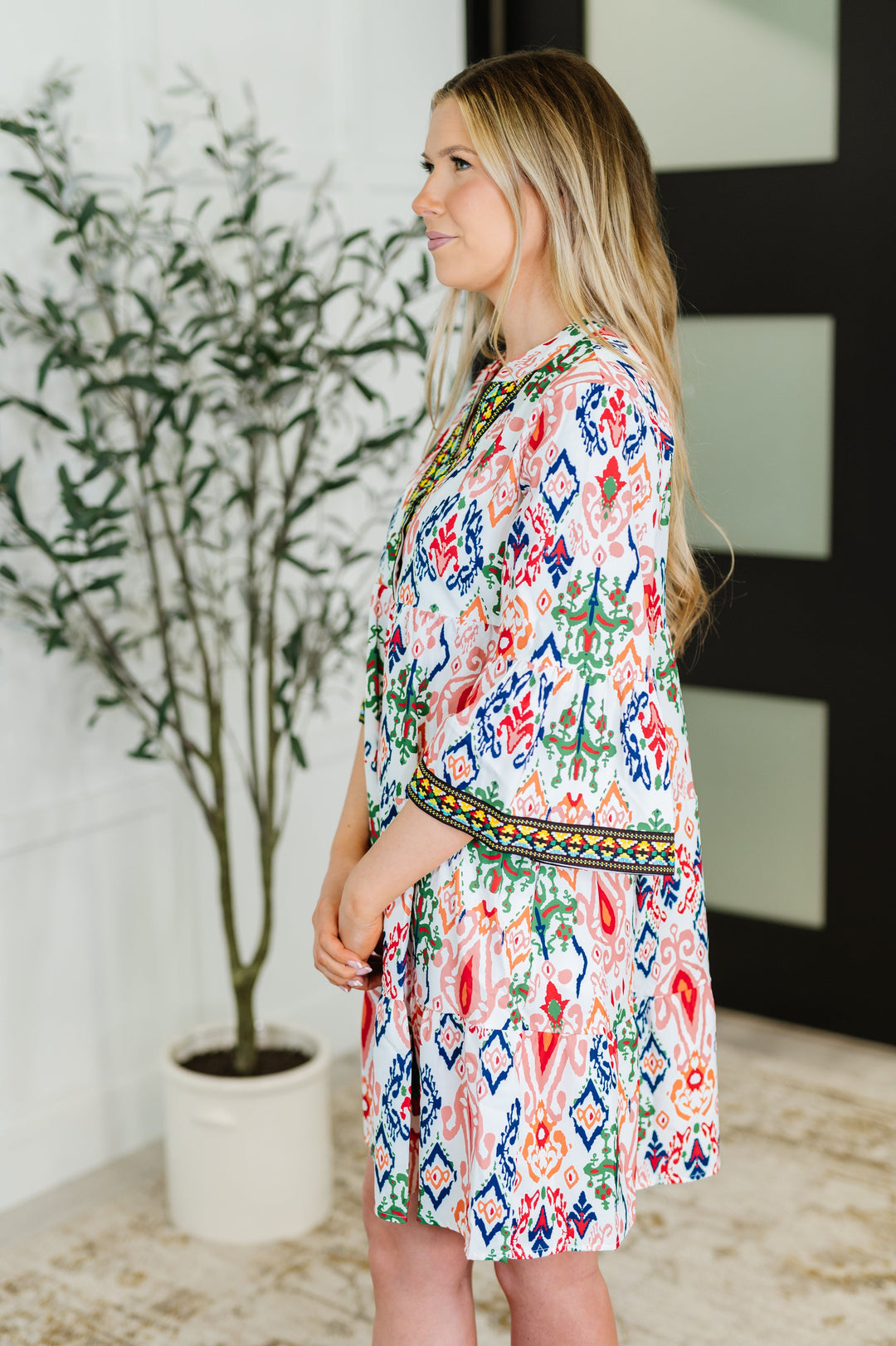 Depend on Me Boho Tiered Dress - 7/13