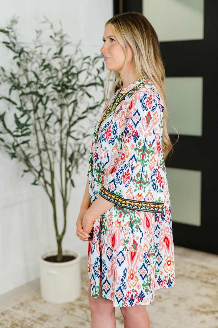 Depend on Me Boho Tiered Dress - 7/13