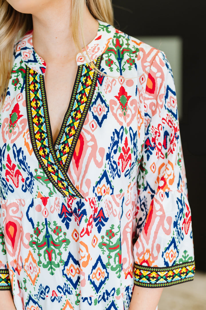 Depend on Me Boho Tiered Dress - 7/13