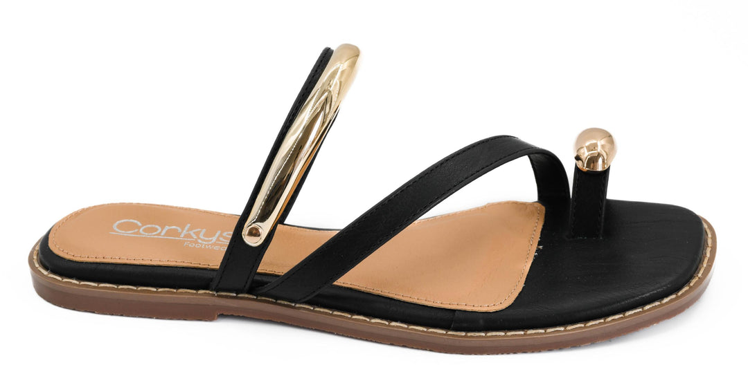 SHOE PARTY! Dirty Looks Black by Corkys (Ships in 2-3 Weeks)